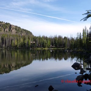 Quiniscoe Lake im Cathedral Provincial Park, Kanada