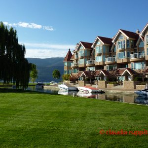 Kelowna im Okanagan Valley, BC, Kanada