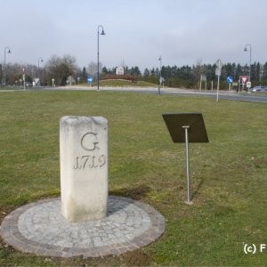 Grenzstein an der Lafnitz