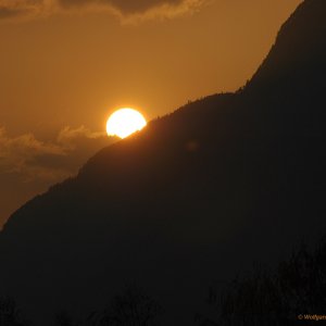 Sonnenuntergang Innsbruck