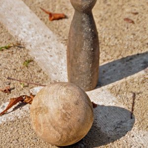 Holzkegel