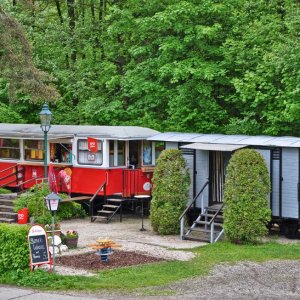 Straßenbahn als Imbiss