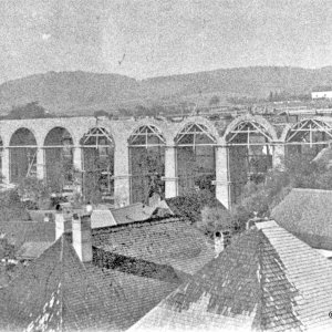 Bau des Viadukt