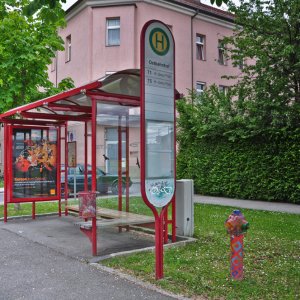 Wartehäuschen Verkehrsbetriebe Klagenfurt