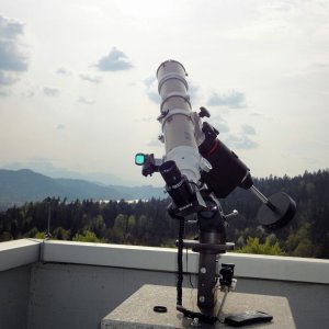 Blick von der Sternwarte in Klagenfurt auf den Wörthersee
