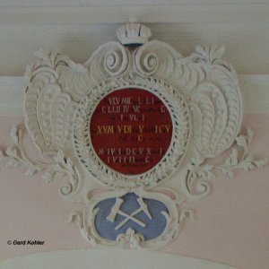 Bergbau-Medaillon Rerobichl (Röhrerbühel)