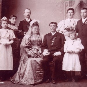 Hochzeit im Jahr 1896