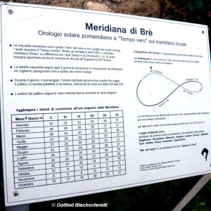 Sonnenuhr Brè, Tessin