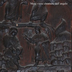 Santa Sabina a Roma -Holztüre(Moses wird vom Engel gerufen)