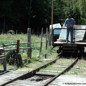 Laaser Marmorbahn - Bremser