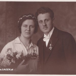 Hochzeit im Jahr 1928
