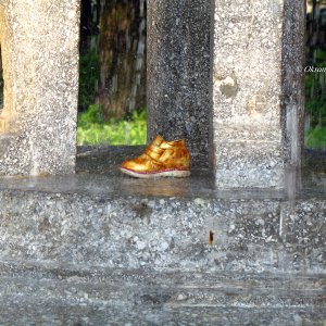 goldener Schuh