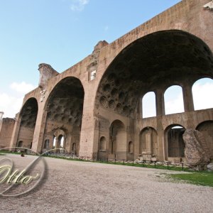 Maxentius- oder Konstantinsbasilika in Rom