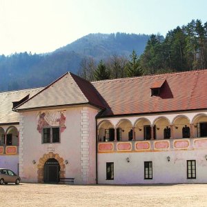 Prälatenhof der Karthause Gaming
