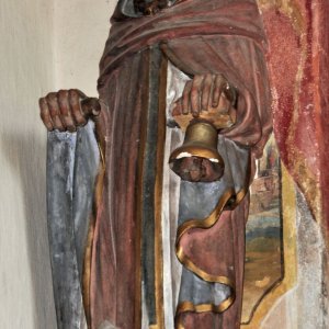 Antonius Eremit in der Pfarrkirche von Pürgg
