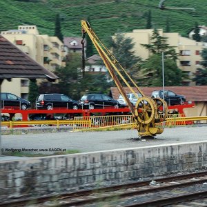 Lastenkran Bahnhof Bozen