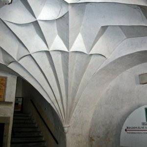Slavonice - Haus mit Diamantgewölbe
