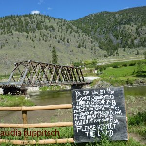 Chopaka Bridge, Similkameen Valley (BC, Canada)