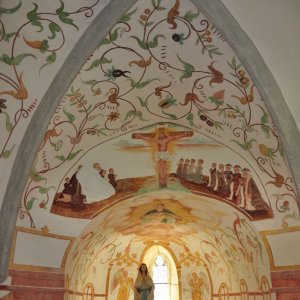Fresken im Karner von Globasnitz (Kärnten)