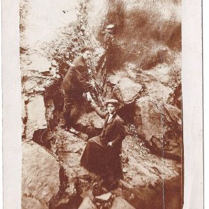 Bergsteigerpaar
