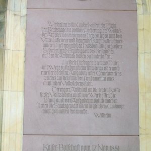 Reichsburg Kyffhausen - Kaiserbotschaft