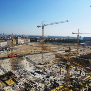 Großbaustelle Südbahnhof - Wien