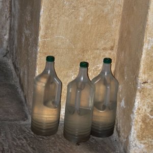 Weihwasser in der Stiftskirche zu Viktring (Kärnten)