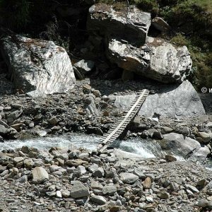 Brücke Pfossental