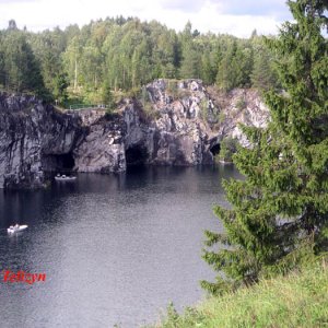 Marmorsee, Karelien