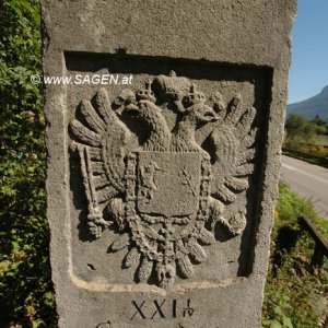 Historischer Grenzstein Bayern - Tirol, 2