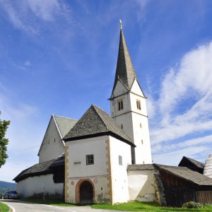 Medium 'Grafenbach bei Diex (Bez. Völkermarkt)' in der Kategorie 'Wehrkirchen, Kirchenburgen'