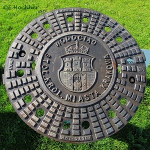 Kanaldeckel Krakau