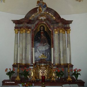Gnadenbild Maria Blut am Kummerstein, Einsiedelei St. Johann in Tirol