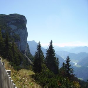 Aussichtsplattform Steinplatte Waidring