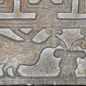 Detail der frühchristlichen Altarschranken aus dem Dom zu Caorle