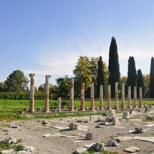 Aquileia - Hindernisse für Fotografen