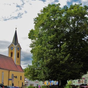Floriani-Kapelle mit Marktlinde