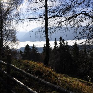 Blick vom Plöschenberg auf das Rosental