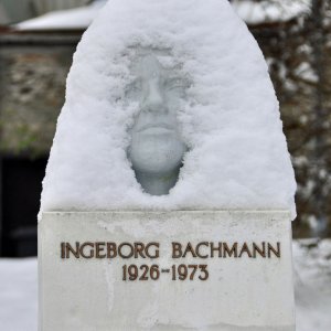 Denkmal für Ingeborg Bachmann in Klagenfurt