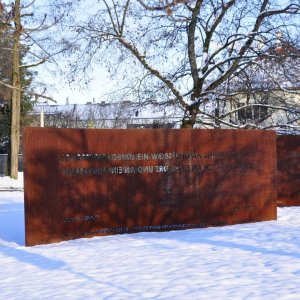 Denkmal für Ingeborg Bachmann in Klagenfurt