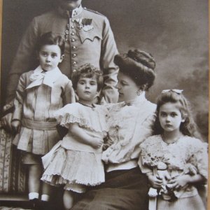 Erzherzog Ferdinand mit Familie