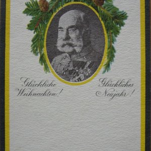 Eine Weihnachtskarte