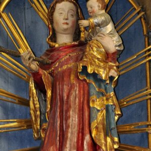 Imbach (Bezirk Krems-Land) - Madonna auf dem Hauptaltar
