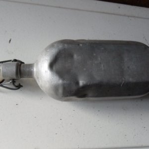 Feldflasche aus Aluminium