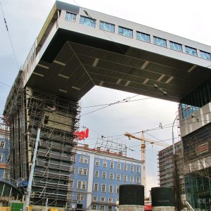 Wolkenspange - Baustelle Westbahnhof