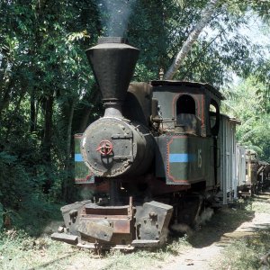 Zuckerrohrbahn Indonesien