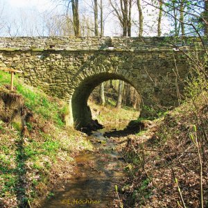 Römerbrücke bei Lanzing im Dunkelsteinerwald