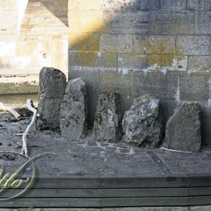 Brückenpfeiler der Steinernen Brücke in Regensburg