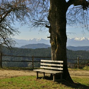 Blick von Gradenegg gegen Südwest