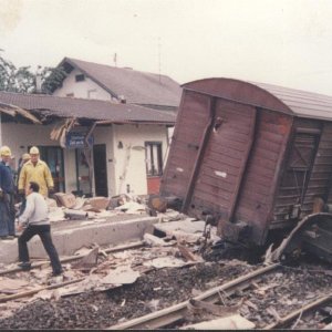 Zugunglück auf der Westbahn 1986